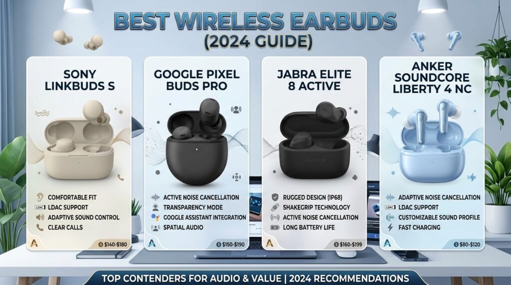 Best Wireless Earbuds Under 200 Dollars 2024
